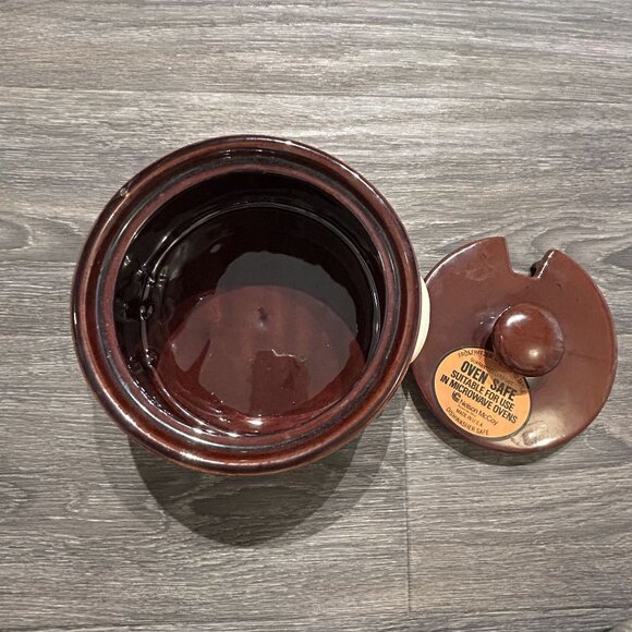 Vintage McCoy Pottery Strawberry Pineapple Country Soup Tureen 1421 70s Retro - Picture 11 of 15